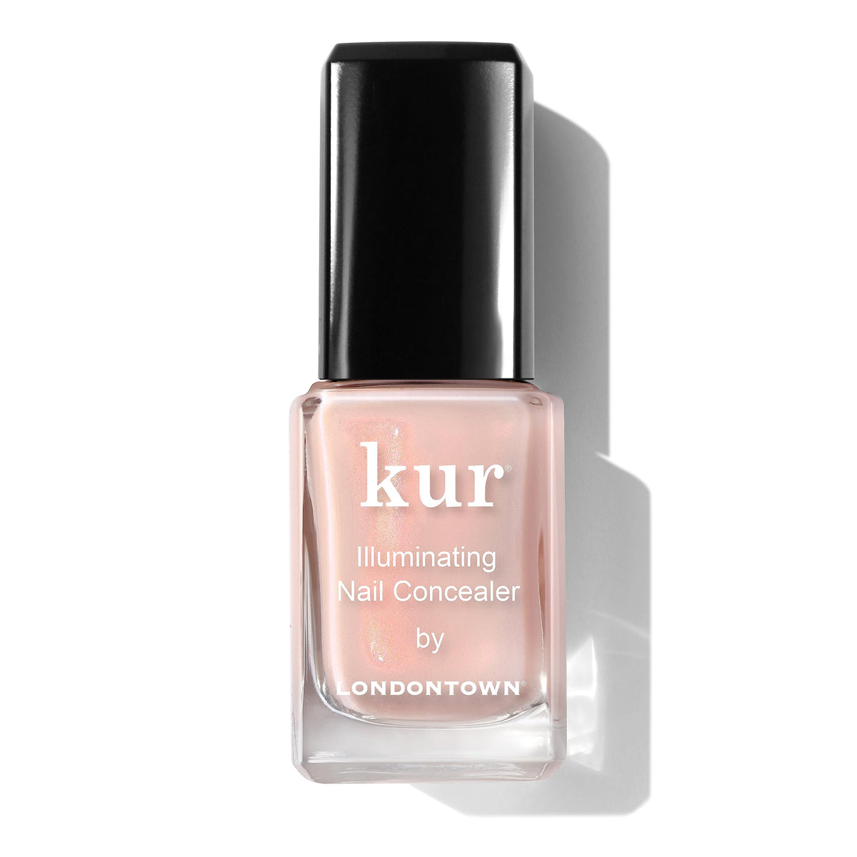 LONDONTOWN kur Illuminating Nail Concealer Bubblegum Pink front view