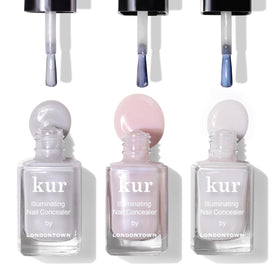 LONDONTOWN kur Illuminating Nail Concealer in Bare with other nail products