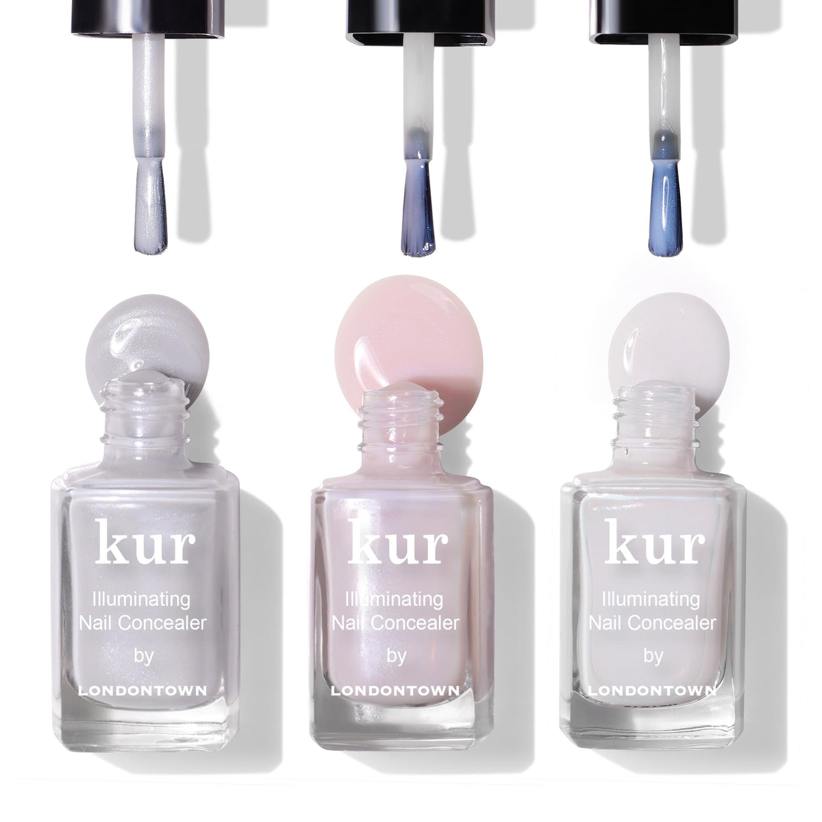 LONDONTOWN kur Nail Concealer in a beauty setup