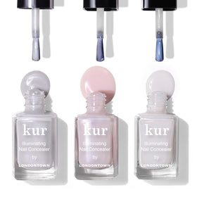 LONDONTOWN kur Nail Concealer in a beauty setup