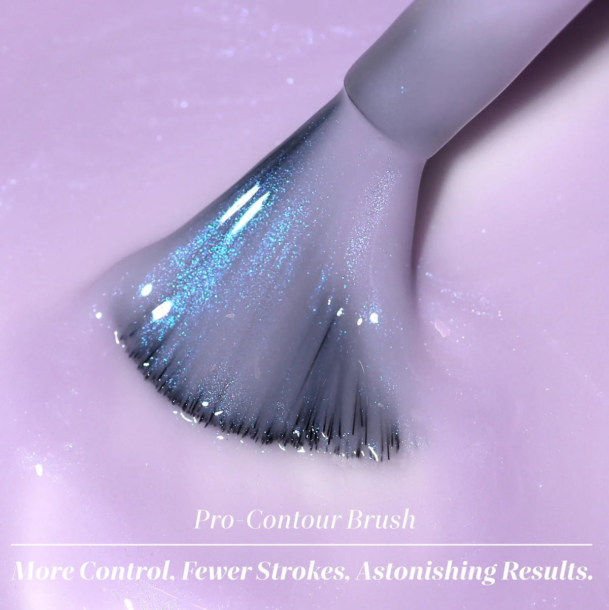 LONDONTOWN kur Nail Concealer Lavender bottle side view