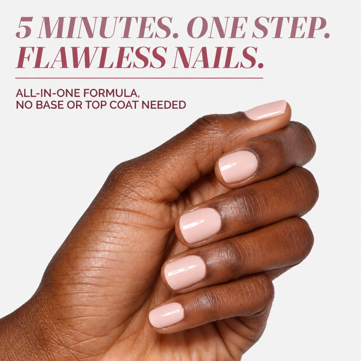 LONDONTOWN kur Perfecting Nail Veil applied on nails
