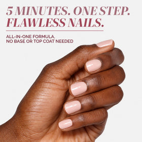 LONDONTOWN kur Perfecting Nail Veil applied on nails