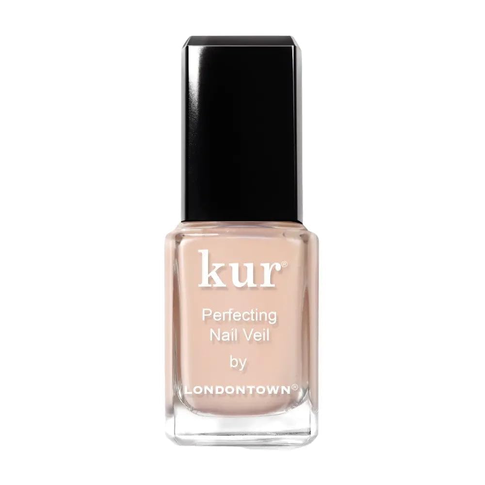 LONDONTOWN kur Perfecting Nail Veil Apricot Beige Tint front view