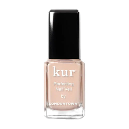 LONDONTOWN kur Perfecting Nail Veil Apricot Beige Tint front view