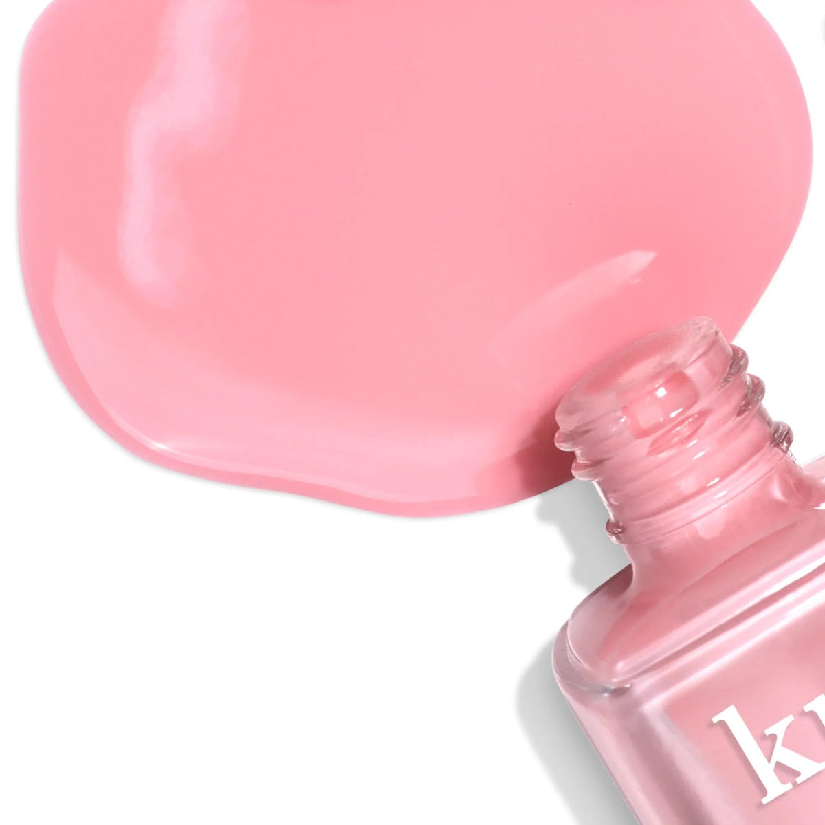 LONDONTOWN kur Perfecting Nail Veil Cherry Blossom Pink on a vanity