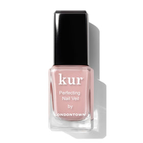 LONDONTOWN kur Perfecting Nail Veil Dusty Rose Tint front view