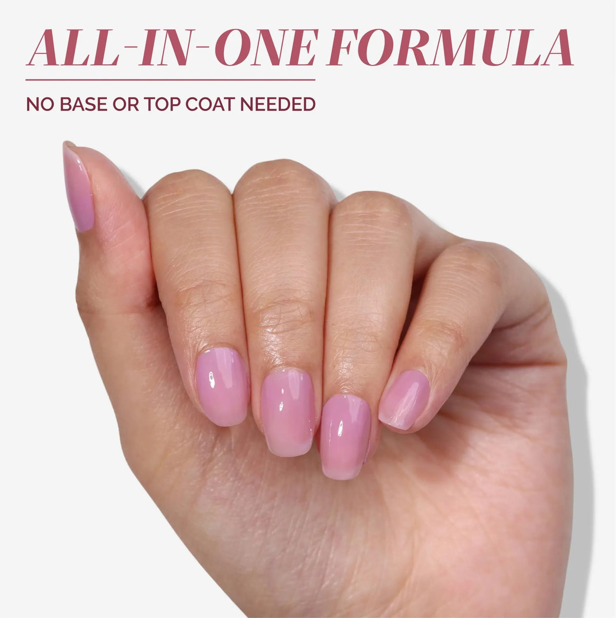 LONDONTOWN kur Perfecting Nail Veil Sheer Lilac Tint with other nail care products