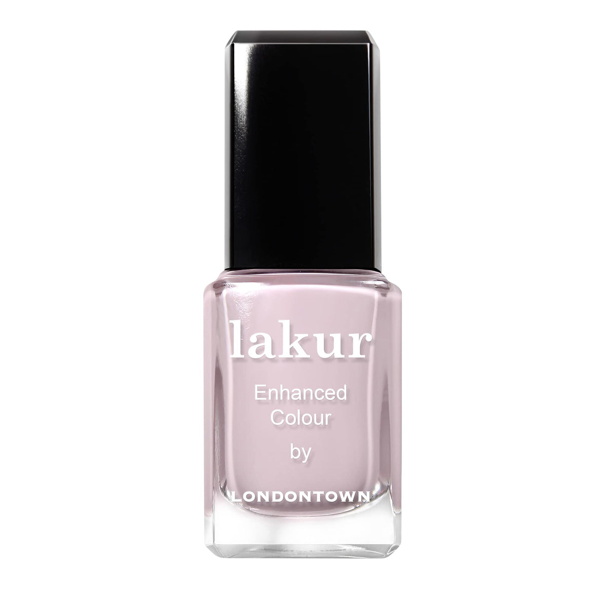 LONDONTOWN lakur Nail Polish Afternoon Tea front view with pink and purple shades
