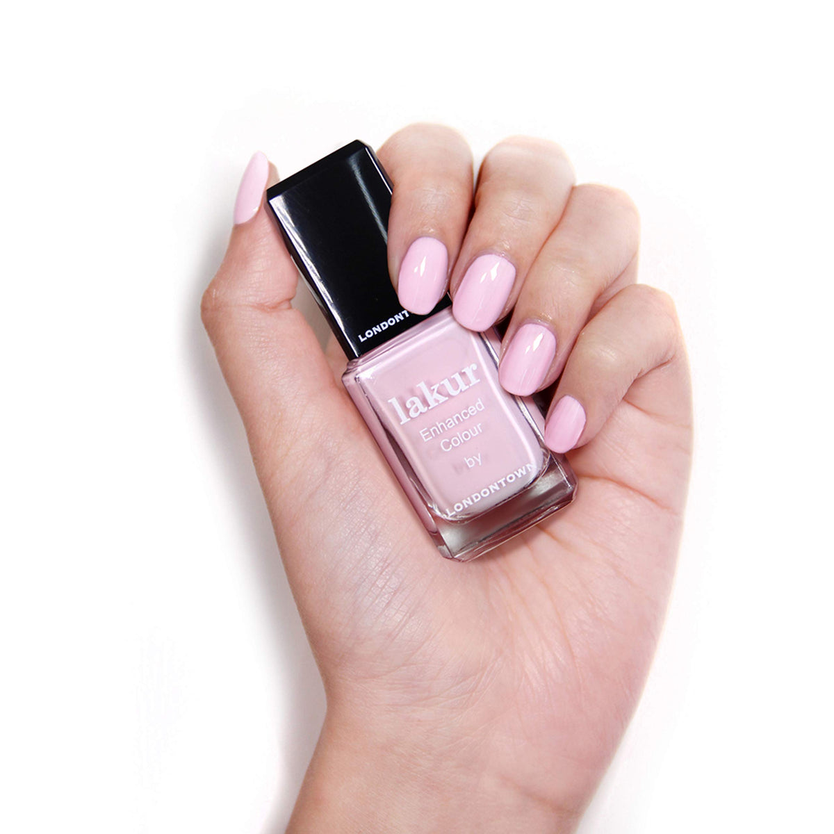 LONDONTOWN lakur Nail Polish Afternoon Tea packaging with floral design