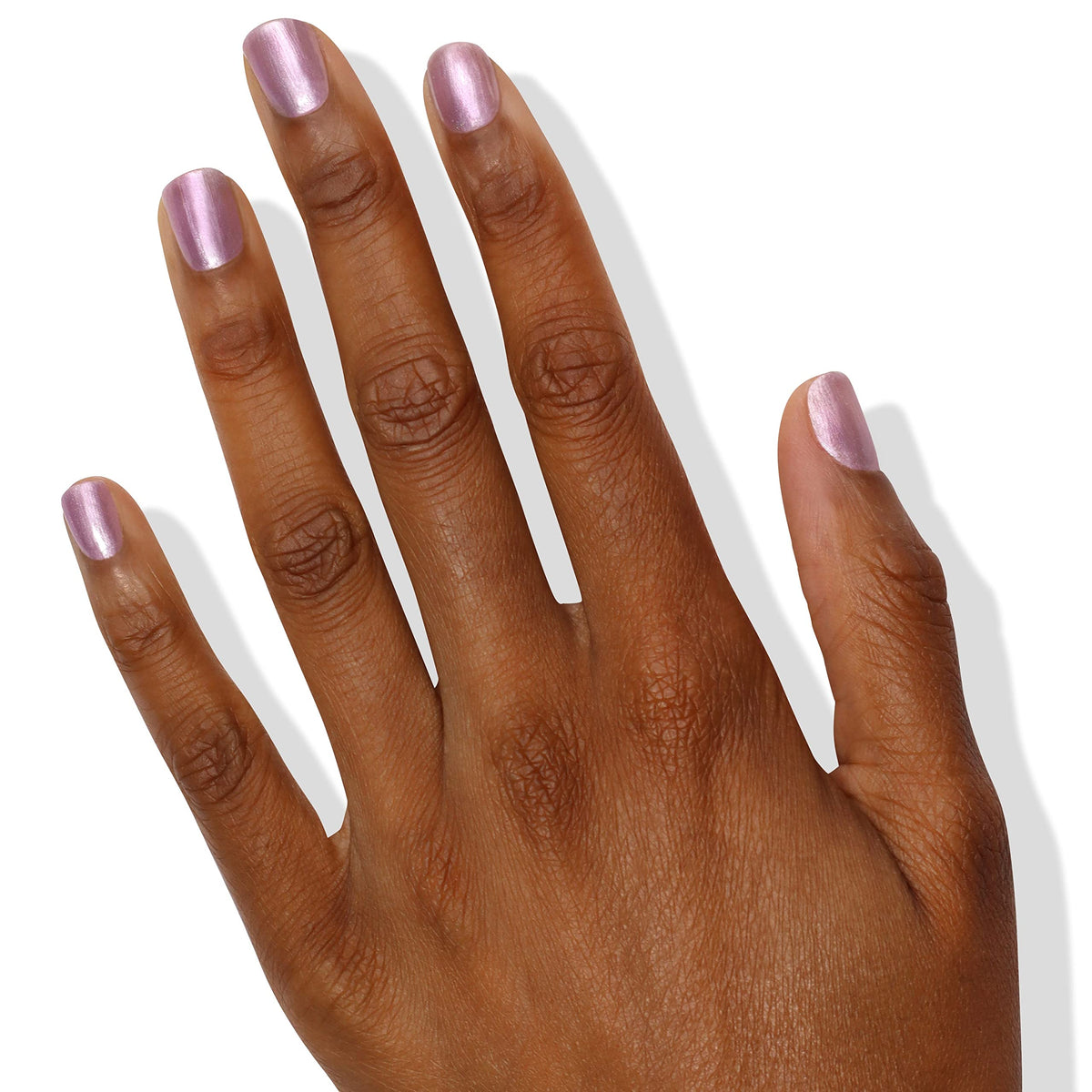 LONDONTOWN lakur Nail Polish Amethyst on Ice brush close-up