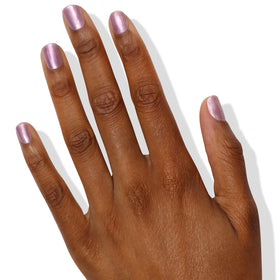 LONDONTOWN lakur Nail Polish Amethyst on Ice brush close-up