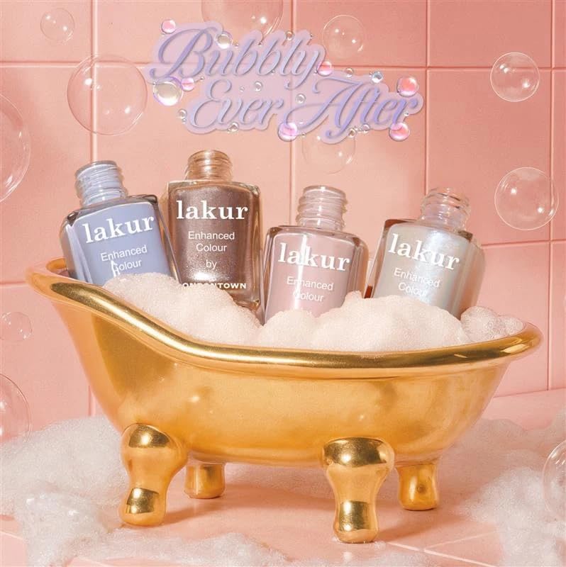 LONDONTOWN lakur Nail Polish application on nails