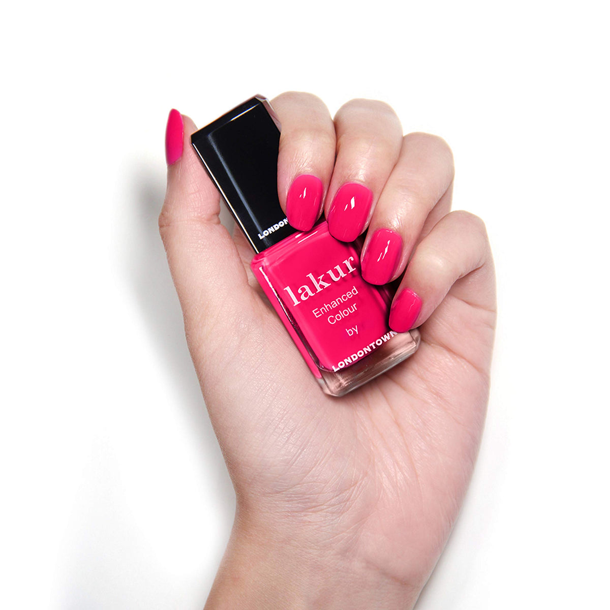 LONDONTOWN lakur Nail Polish applied on nails