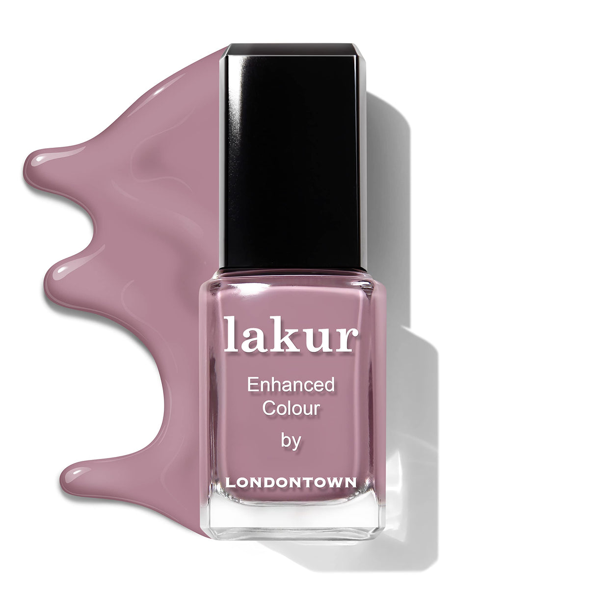 LONDONTOWN lakur Nail Polish Bell Flower swatch on skin