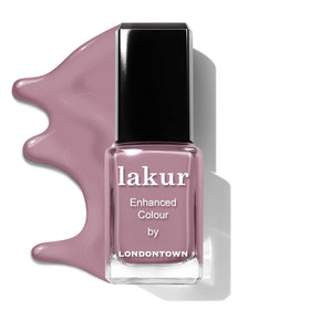 LONDONTOWN lakur Nail Polish Bell Flower swatch on skin