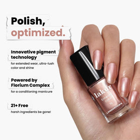 LONDONTOWN lakur Nail Polish Boozy Brunch on nails