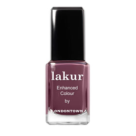 LONDONTOWN lakur Nail Polish front view with pink and purple shades