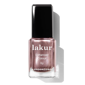 LONDONTOWN lakur Nail Polish in Kissed by Rose Gold front view