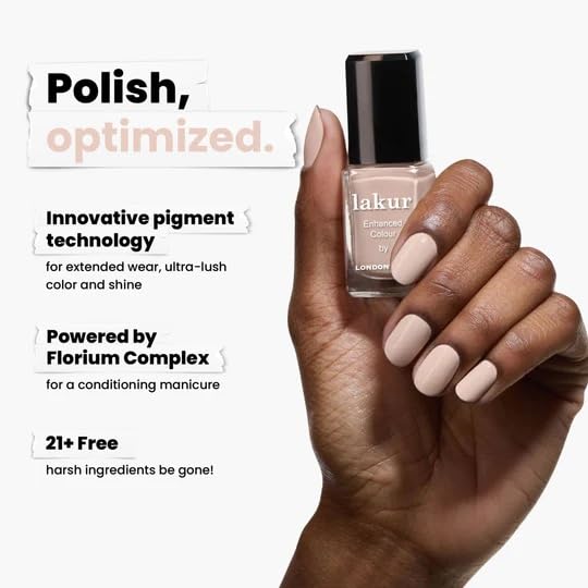 LONDONTOWN lakur Nail Polish in Linen with brush