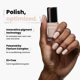 LONDONTOWN lakur Nail Polish in Linen with brush