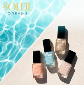 LONDONTOWN lakur Nail Polish Isla Bonita brush detail