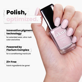 LONDONTOWN lakur Nail Polish Jane Austen application on nails