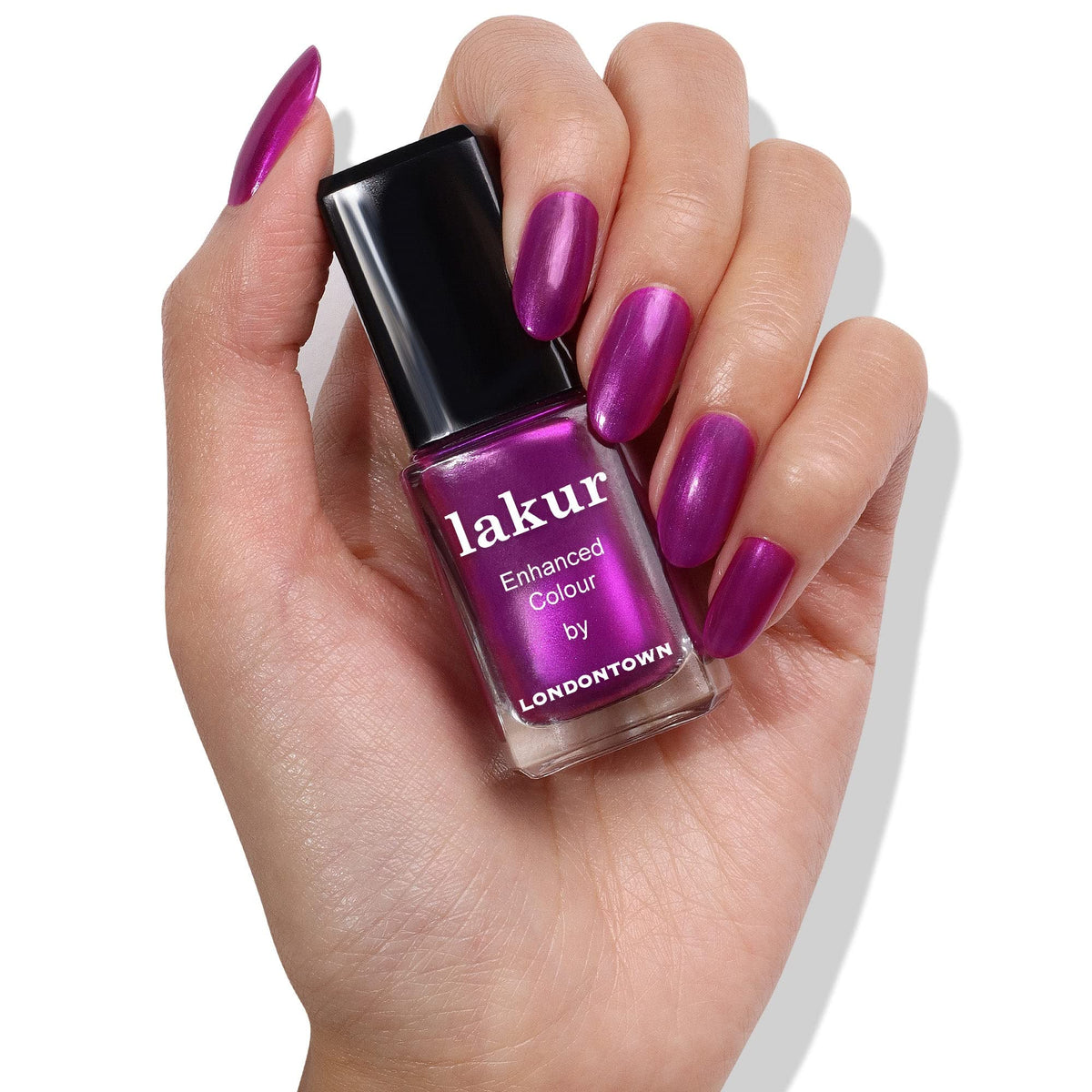LONDONTOWN lakur Nail Polish Let's Dance! with kur base coat