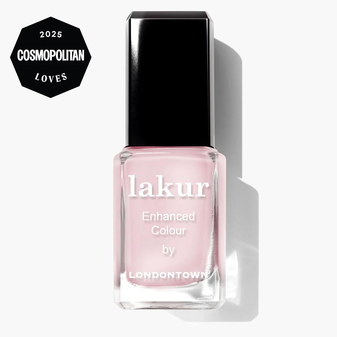 LONDONTOWN lakur Nail Polish Macaroon at Noon bottle with brush