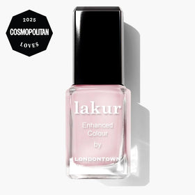 LONDONTOWN lakur Nail Polish Macaroon at Noon bottle with brush