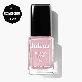 LONDONTOWN lakur Nail Polish Magnolia Haze bottle close-up