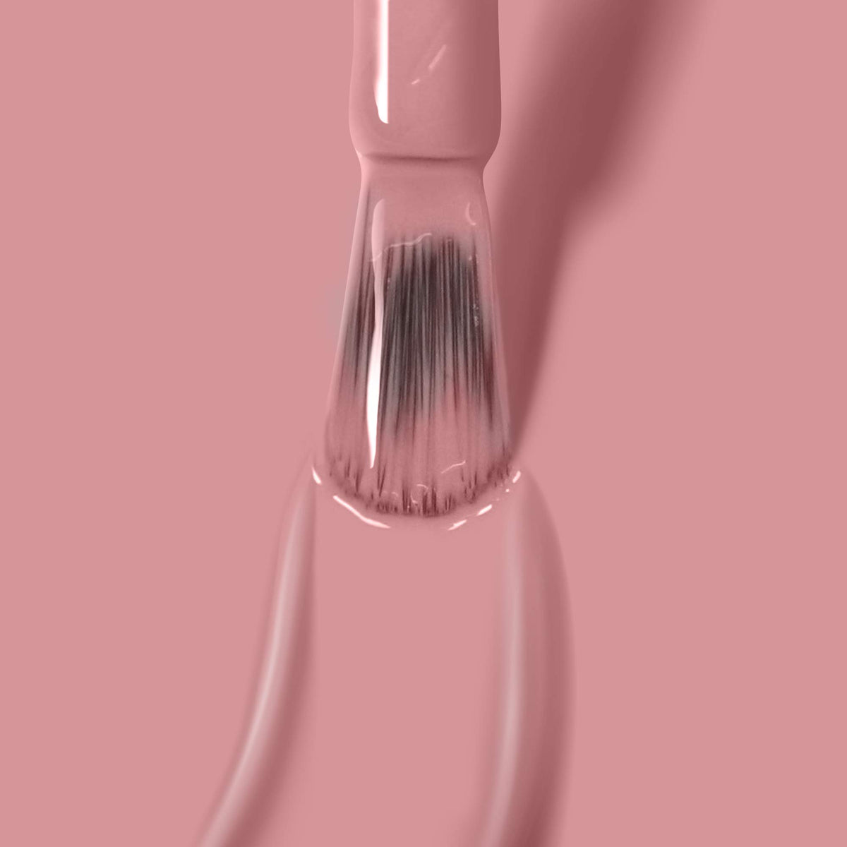 LONDONTOWN lakur Nail Polish Mauve Over bottle side view