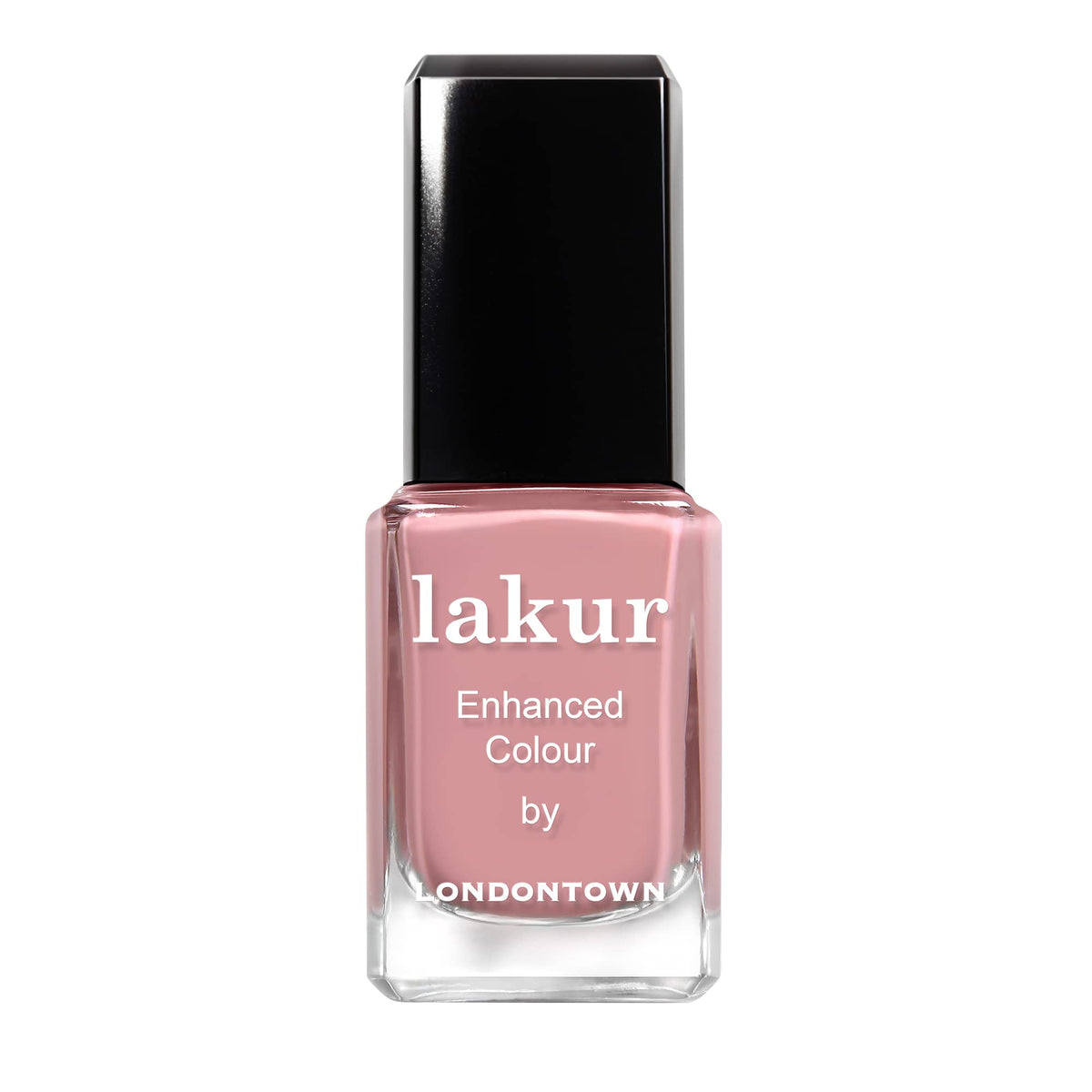 LONDONTOWN lakur Nail Polish Mauve Over front view