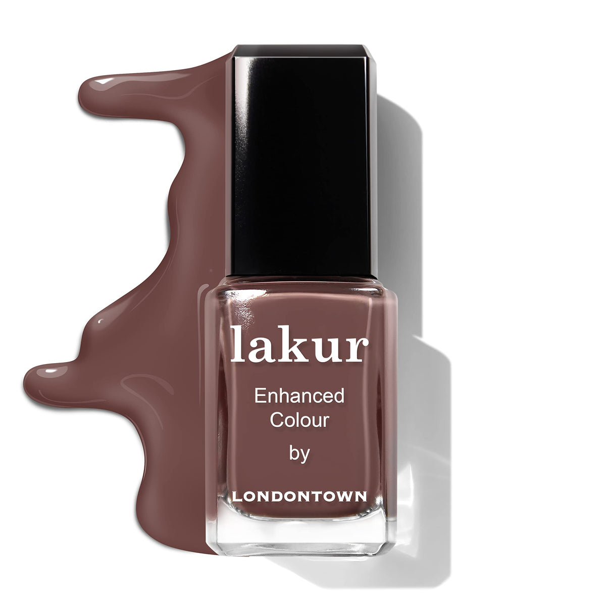 LONDONTOWN lakur Nail Polish Natural Charm with base and top coat