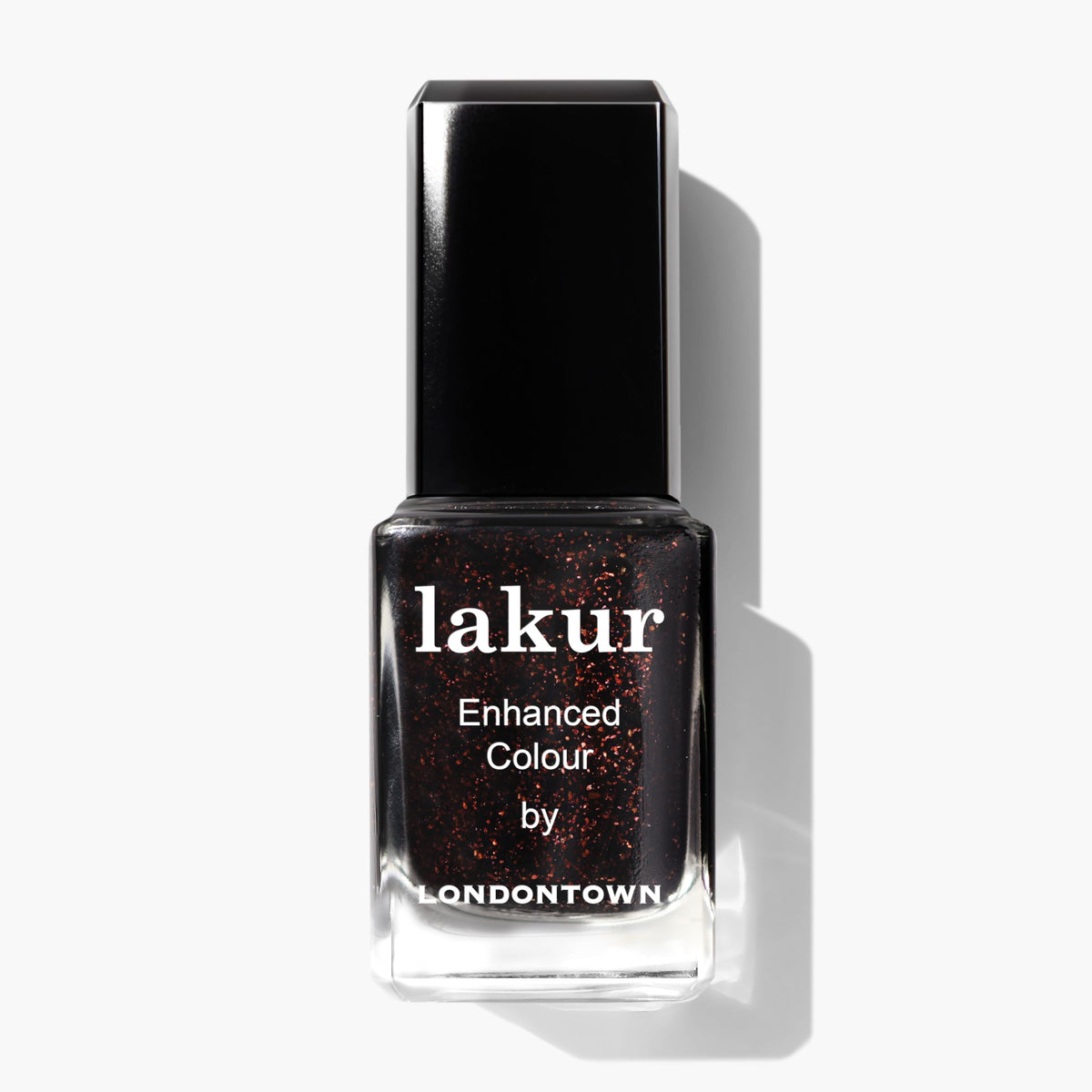 LONDONTOWN lakur Nail Polish Off The Record bottle front view