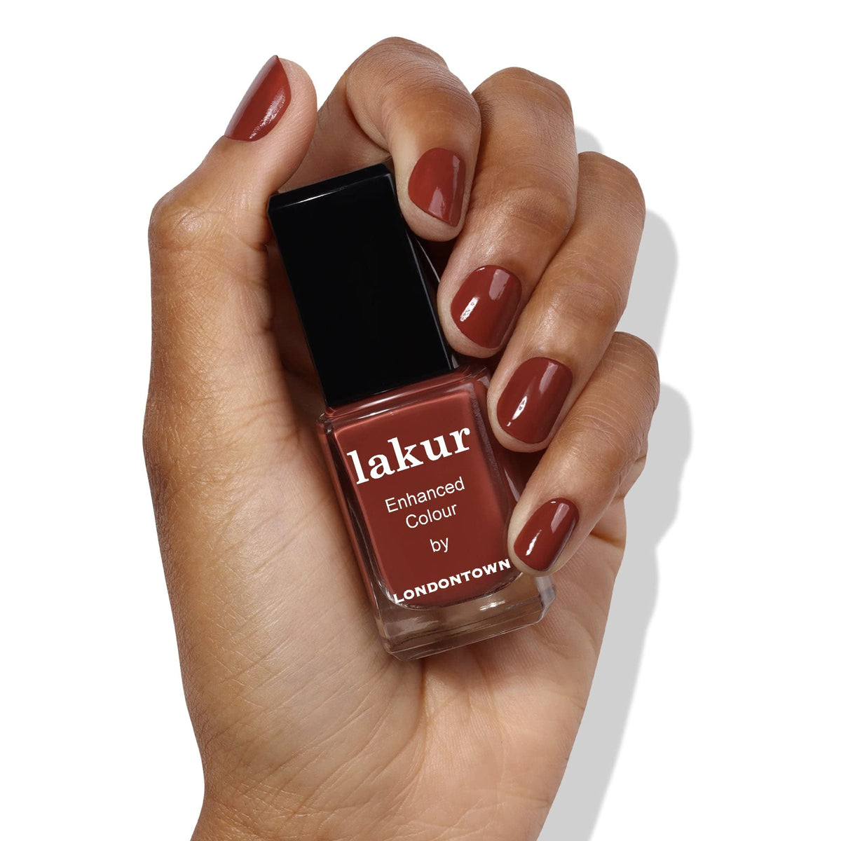 LONDONTOWN lakur Nail Polish Oud Mood bottle with brush