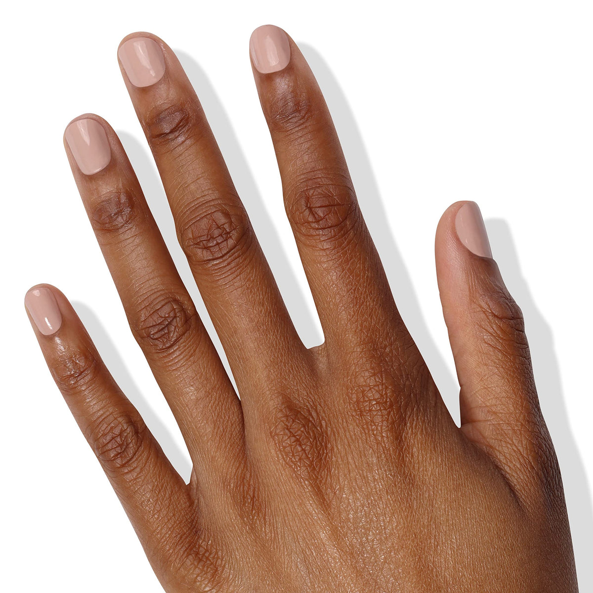 LONDONTOWN lakur Nail Polish Pampas Beige with floral background