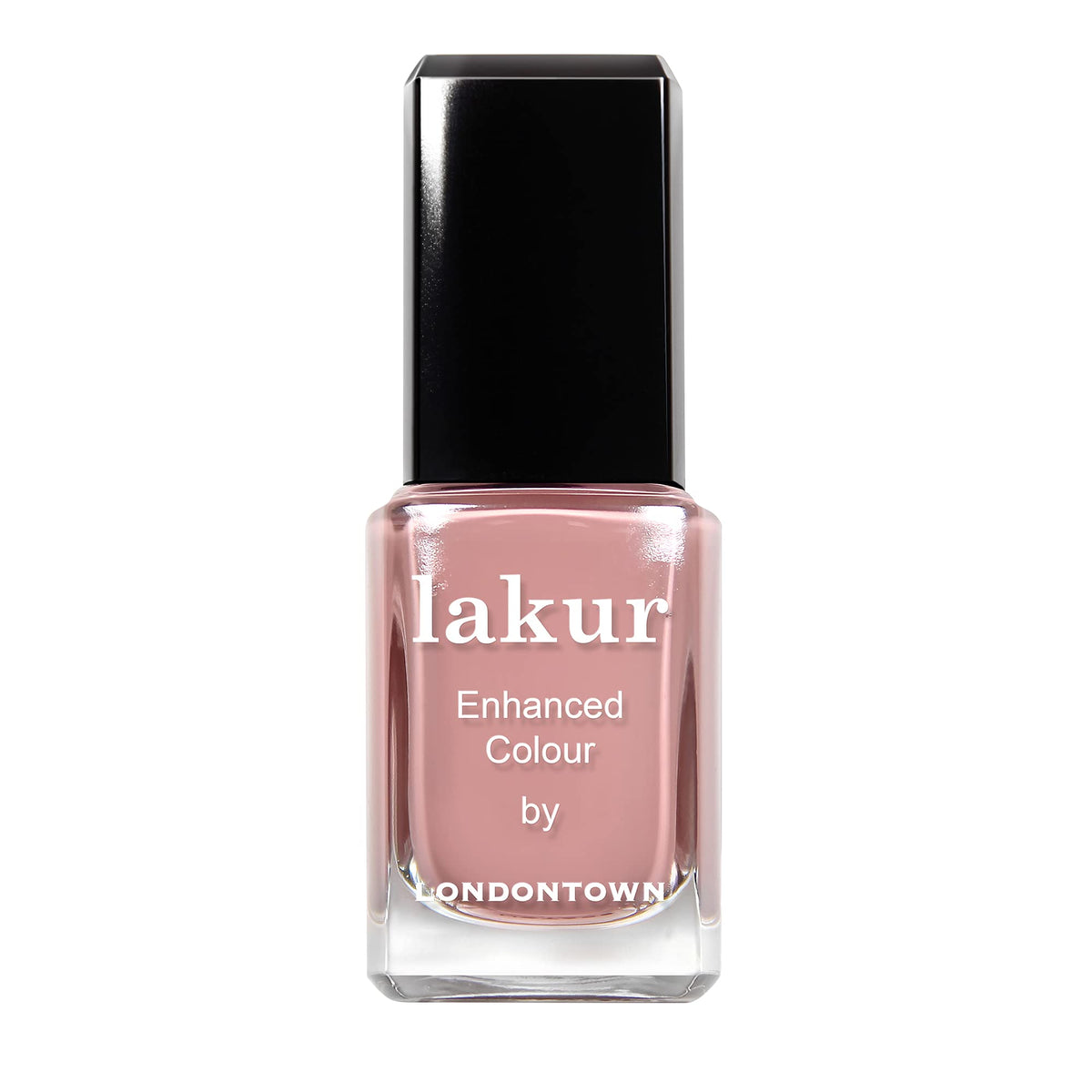 LONDONTOWN lakur Nail Polish Pink Sands front view