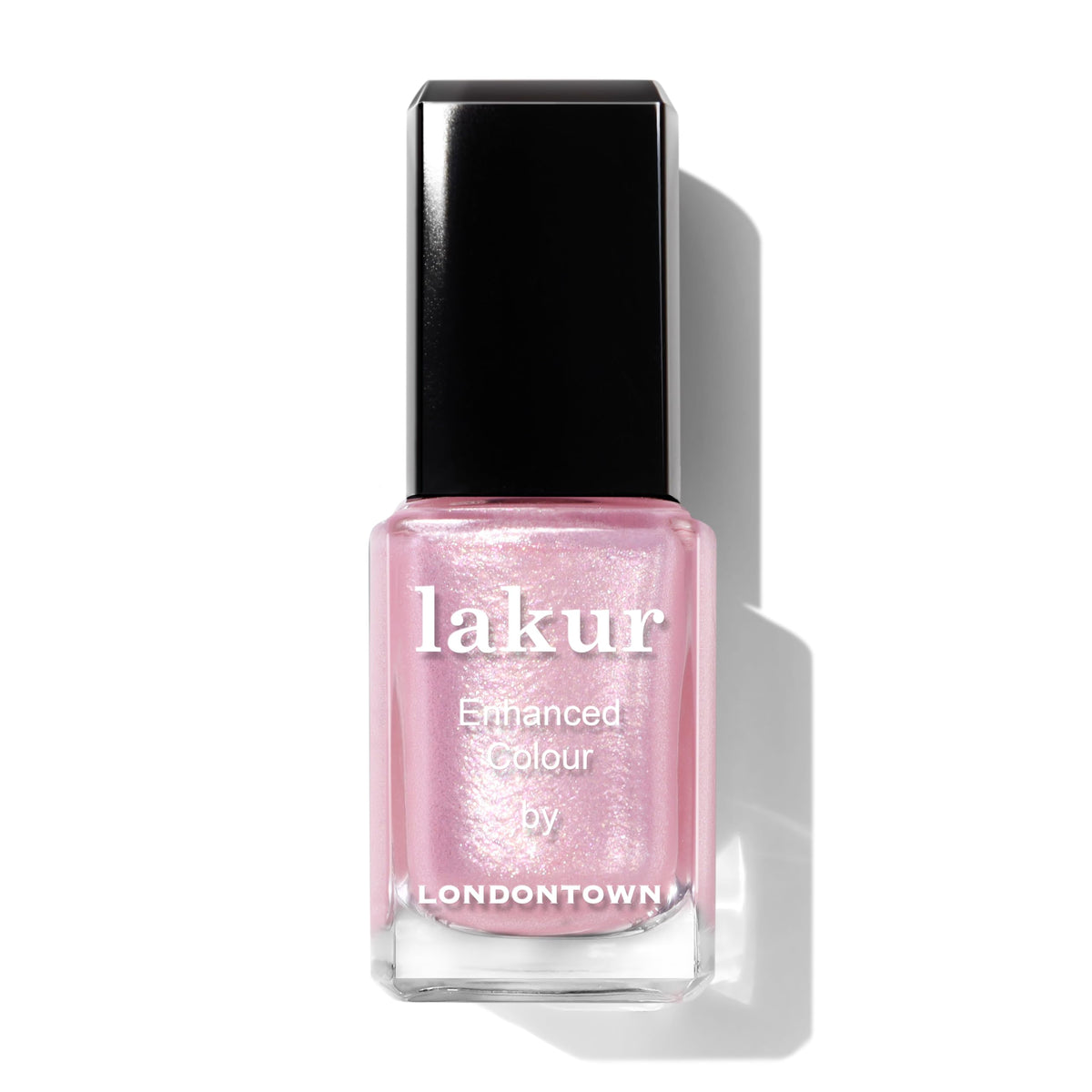 LONDONTOWN lakur Nail Polish Pink Strawberry front view