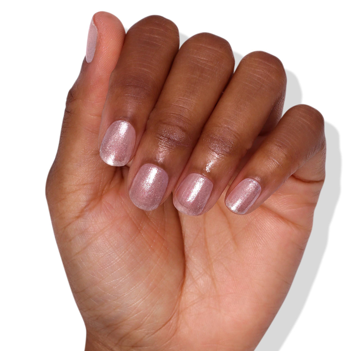 LONDONTOWN lakur Nail Polish Pink Strawberry lifestyle shot