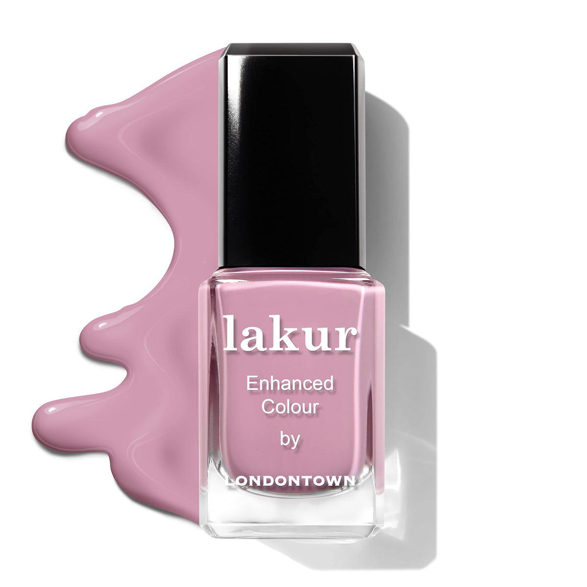 LONDONTOWN lakur Nail Polish Plush Purple shade front view