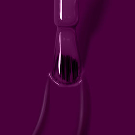 LONDONTOWN lakur Nail Polish Portobello Plum bottle with cap