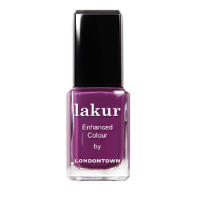 LONDONTOWN lakur Nail Polish Portobello Plum front view