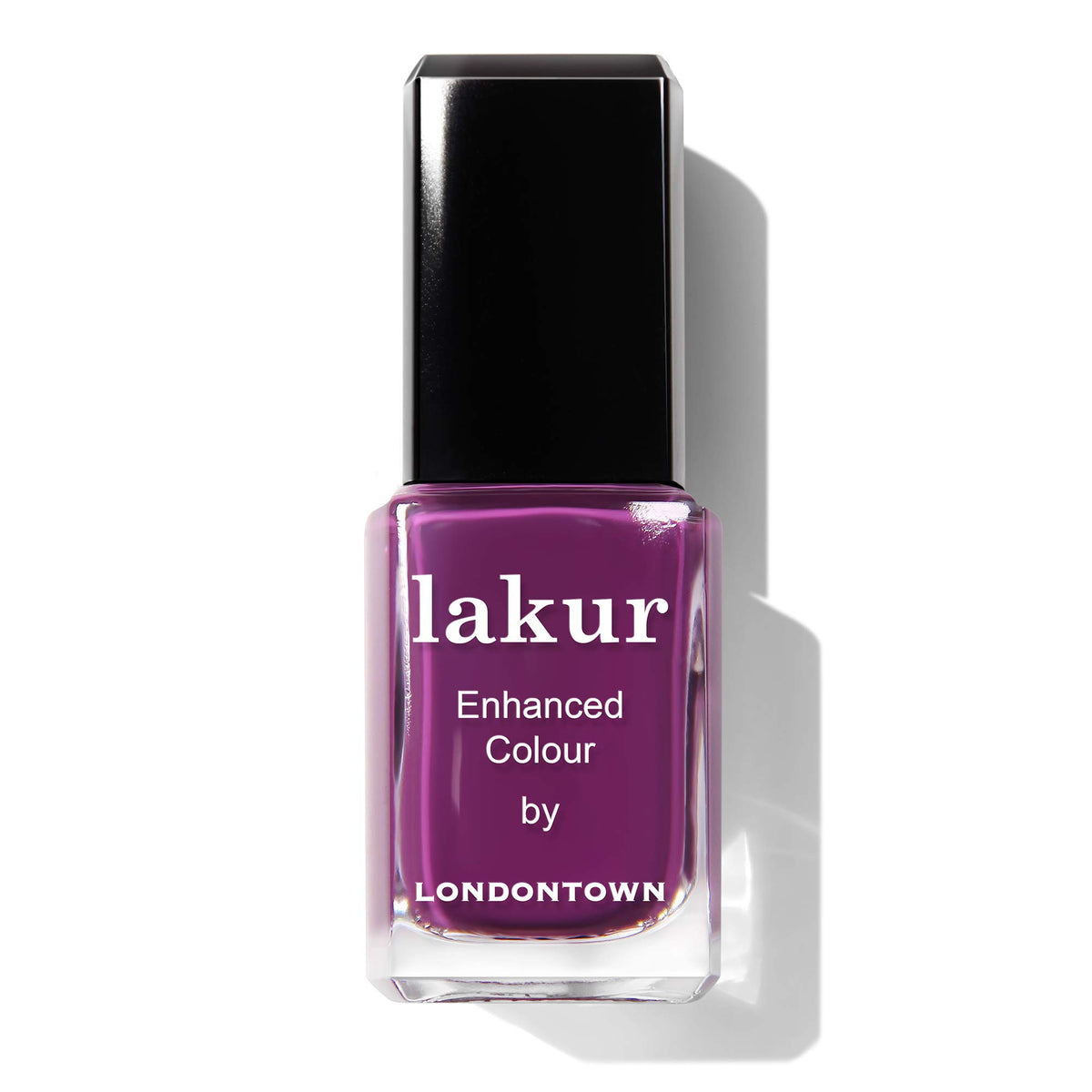 LONDONTOWN lakur Nail Polish Portobello Plum lifestyle scene