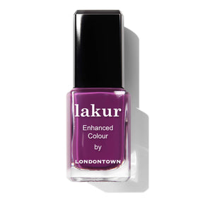 LONDONTOWN lakur Nail Polish Portobello Plum lifestyle scene
