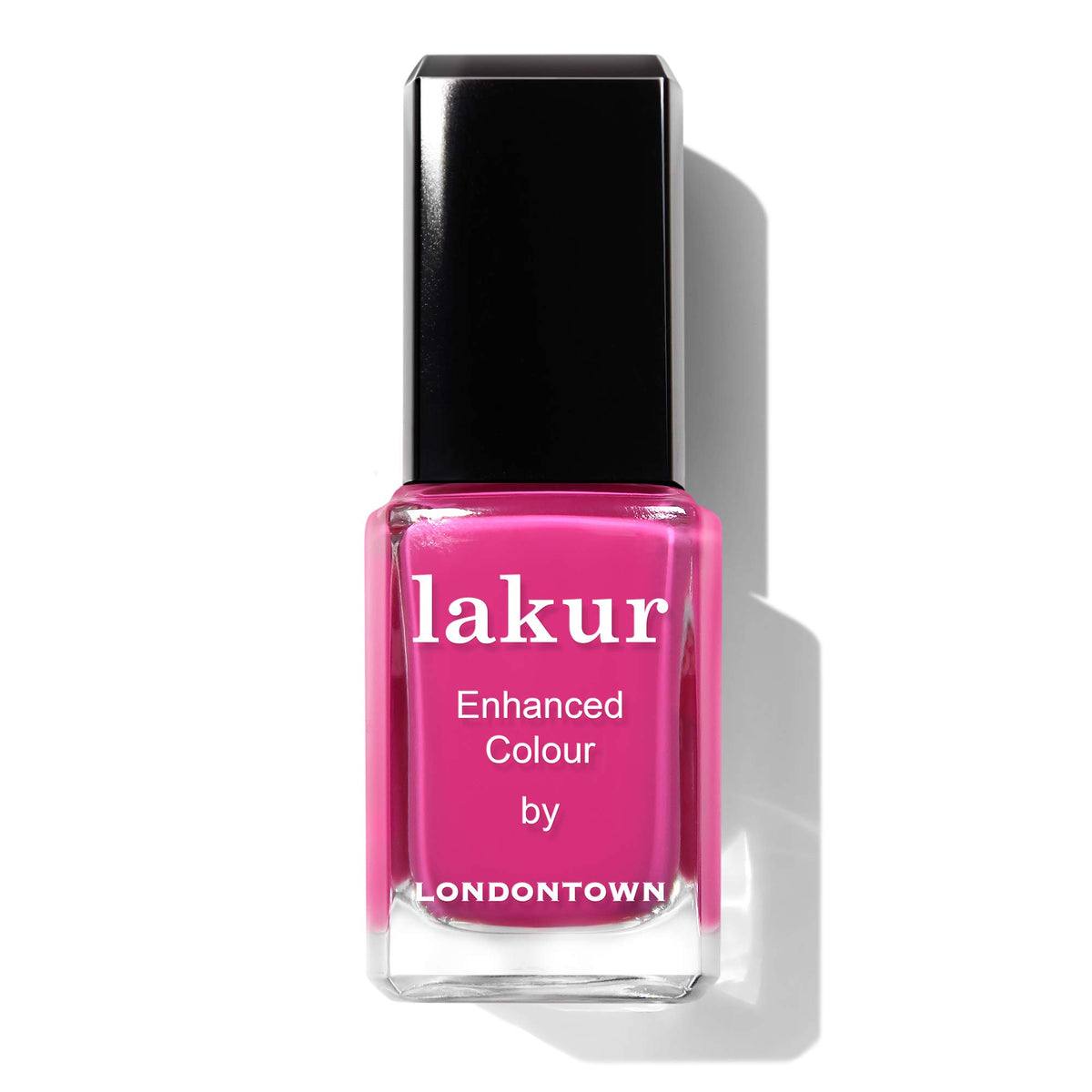 LONDONTOWN lakur Nail Polish Summer Fling pink and purple shades front view