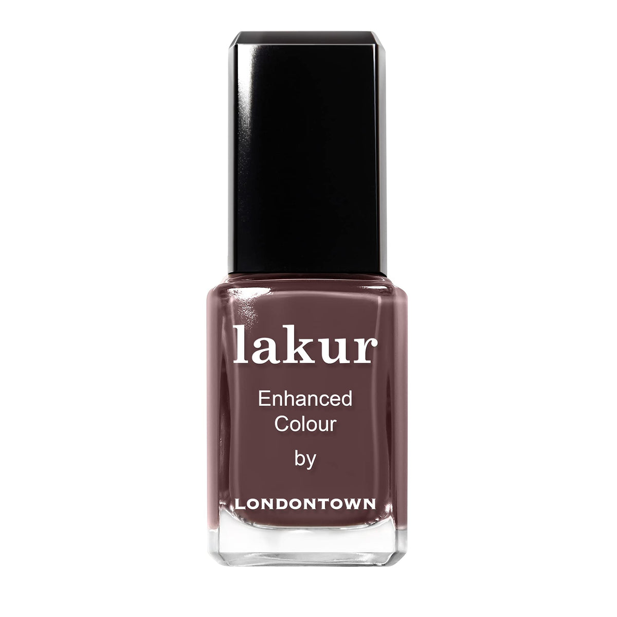 LONDONTOWN lakur Nail Polish Teak front view with brush