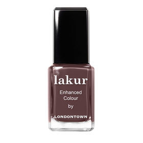 LONDONTOWN lakur Nail Polish Teak front view with brush