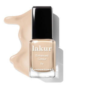 LONDONTOWN lakur Nail Polish Teatime packaging with dimensions