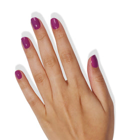 LONDONTOWN lakur Nail Polish Violet Hibiscus bottle with brush
